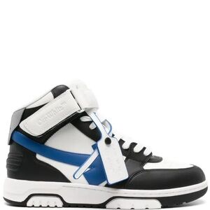 Off-White Multicolor Calf Leather Sneakers